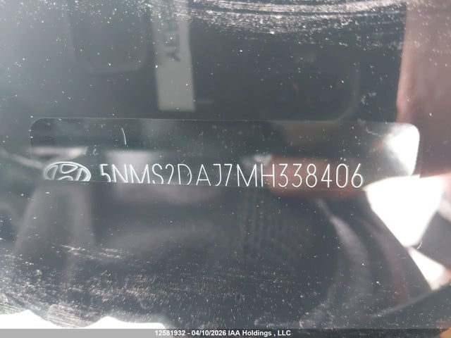 Продажа на аукционе авто 2021 Hyundai Santa Fe Essential Awd, vin: 5NMS2DAJ7MH338406, номер лота: 12581932