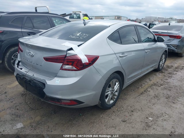 12581934 :رقم المزاد ، KMHD84LF0LU931026 vin ، 2020 Hyundai Elantra Preferred With Sun And Safety Package Auto Ivt مزاد بيع