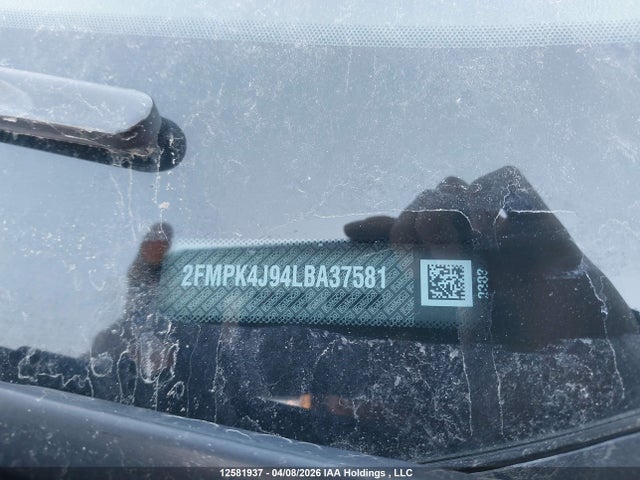 Продаж на аукціоні авто 2020 Ford Edge Sel, vin: 2FMPK4J94LBA37581, номер лоту: 12581937