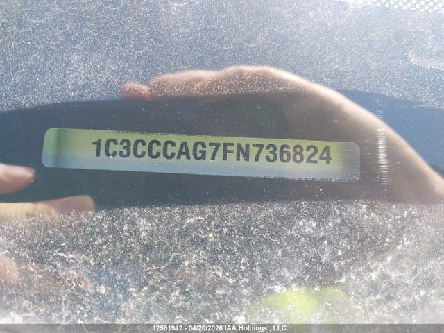 12581942 :رقم المزاد ، 1C3CCCAG7FN736824 vin ، 2015 Chrysler 200 Limited مزاد بيع