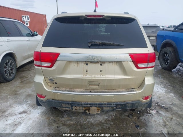12581955 :رقم المزاد ، 1J4RR6GT3BC625083 vin ، 2011 Jeep Grand Cherokee Overland مزاد بيع