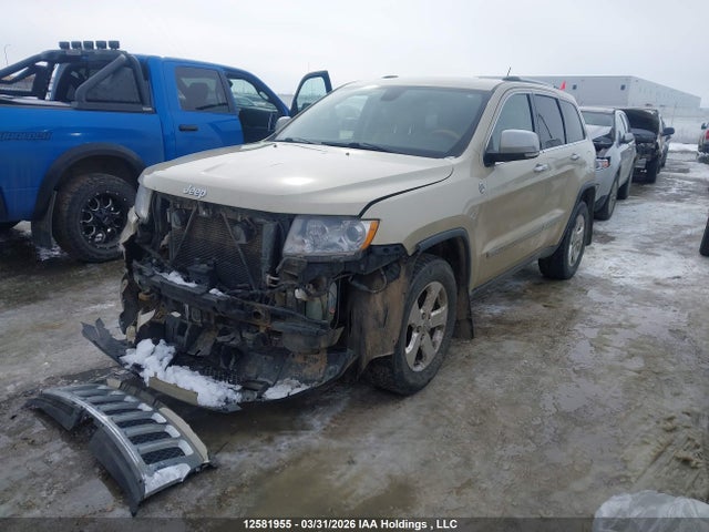 12581955 :رقم المزاد ، 1J4RR6GT3BC625083 vin ، 2011 Jeep Grand Cherokee Overland مزاد بيع