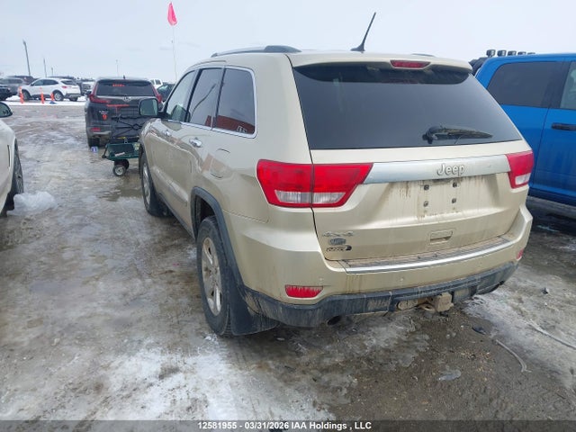 12581955 :رقم المزاد ، 1J4RR6GT3BC625083 vin ، 2011 Jeep Grand Cherokee Overland مزاد بيع