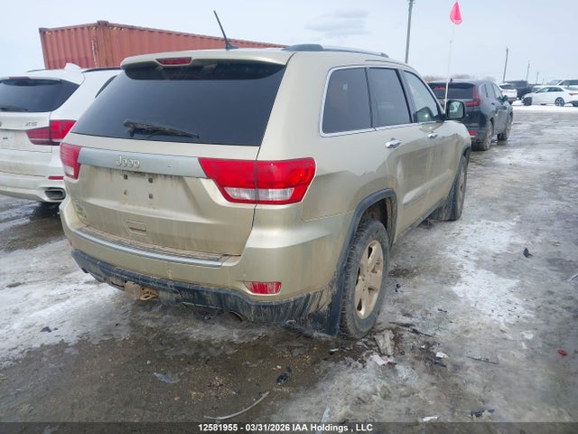12581955 :رقم المزاد ، 1J4RR6GT3BC625083 vin ، 2011 Jeep Grand Cherokee Overland مزاد بيع