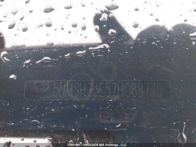 Продажа на аукционе авто 2007 Hyundai Santa Fe Gls, vin: 5NMSH73E57H088779, номер лота: 12581961