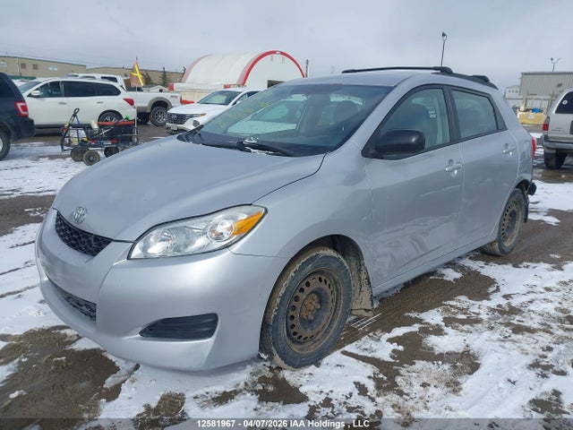 12581967 :رقم المزاد ، 2T1LE4EE3AC012029 vin ، 2010 Toyota Corolla Matrix S مزاد بيع