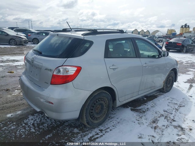 12581967 :رقم المزاد ، 2T1LE4EE3AC012029 vin ، 2010 Toyota Corolla Matrix S مزاد بيع
