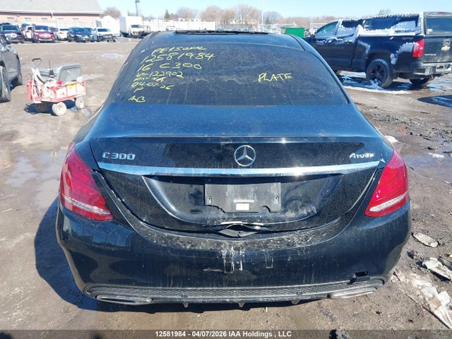 Продаж на аукціоні авто 2016 Mercedes-benz C 300 4matic, vin: 55SWF4KB0GU122902, номер лоту: 12581984