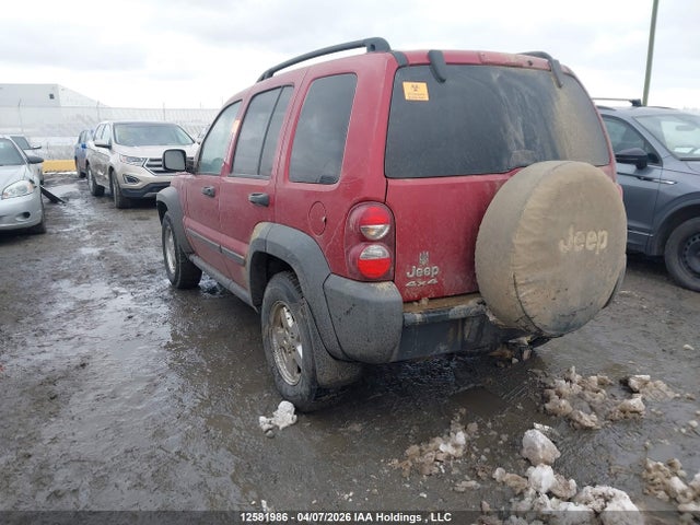 12581986 :رقم المزاد ، 1J4GL48K67W629184 vin ، 2007 Jeep Liberty Sport مزاد بيع