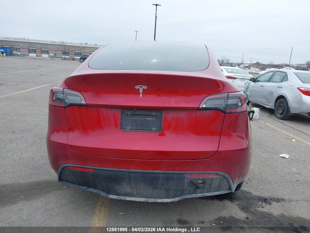 12581995 :رقم المزاد ، 7SAYGDED8RF103766 vin ، 2024 Tesla Model Y Long Range/rwd مزاد بيع