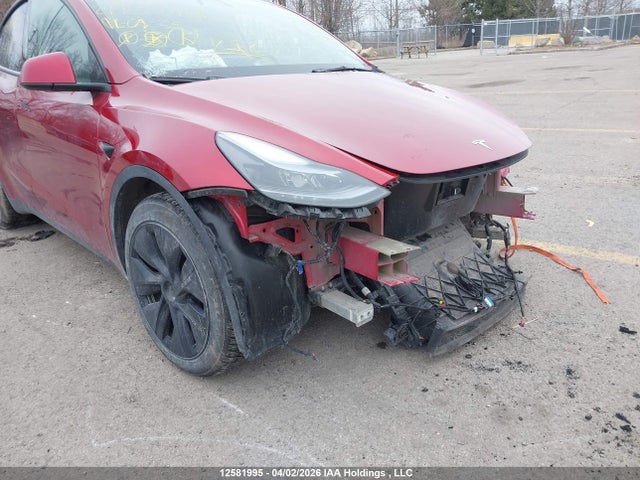 12581995 :رقم المزاد ، 7SAYGDED8RF103766 vin ، 2024 Tesla Model Y Long Range/rwd مزاد بيع