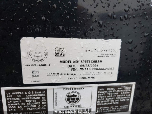 Polaris 900 Pro Rmk 2025 SN1TLC9B5SC628967 Image 12
