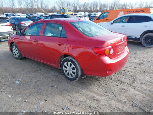2009 Toyota Corolla Ce მანქანა იყიდება აუქციონზე, vin: 2T1BU40E79C119487, აუქციონის ნომერი: 12582079