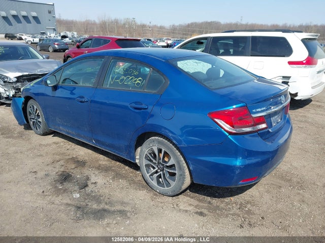 Продаж на аукціоні авто 2015 Honda Civic Ex, vin: 2HGFB2F51FH022081, номер лоту: 12582086