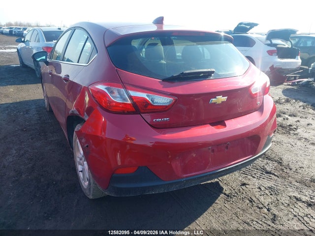 2018 Chevrolet Cruze Lt Auto მანქანა იყიდება აუქციონზე, vin: 3G1BE6SM2JS641859, აუქციონის ნომერი: 12582095