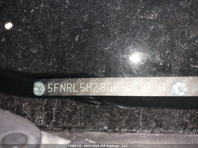 5FNRL5H28GB510979 Honda ODYSSEY LX