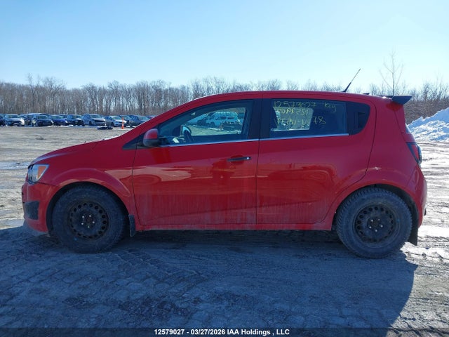 Продажа на аукционе авто 2012 Chevrolet Sonic Lt, vin: 1G1JC6EH9C4115778, номер лота: 12579027