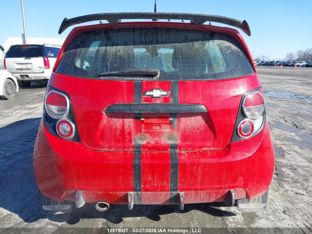 Продажа на аукционе авто 2012 Chevrolet Sonic Lt, vin: 1G1JC6EH9C4115778, номер лота: 12579027