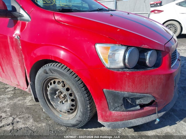 Продажа на аукционе авто 2012 Chevrolet Sonic Lt, vin: 1G1JC6EH9C4115778, номер лота: 12579027