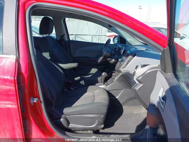 Продажа на аукционе авто 2012 Chevrolet Sonic Lt, vin: 1G1JC6EH9C4115778, номер лота: 12579027