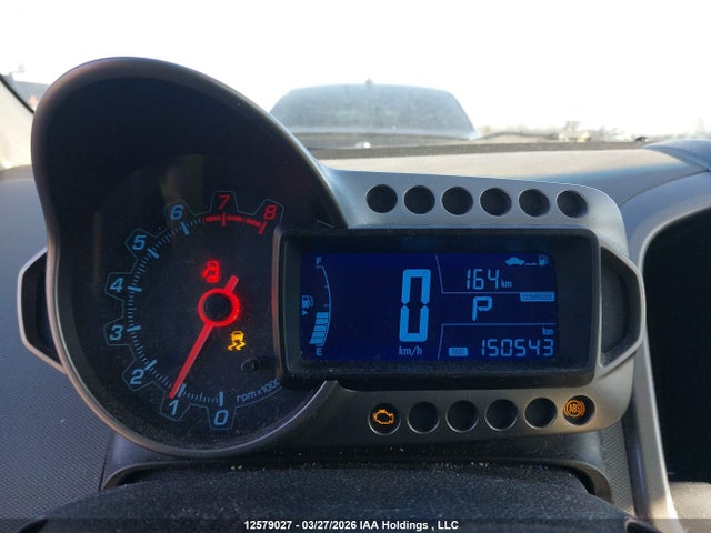 Продажа на аукционе авто 2012 Chevrolet Sonic Lt, vin: 1G1JC6EH9C4115778, номер лота: 12579027