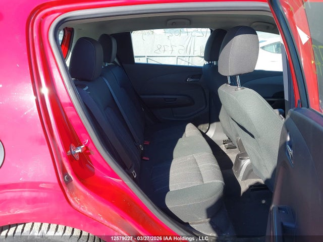 Продажа на аукционе авто 2012 Chevrolet Sonic Lt, vin: 1G1JC6EH9C4115778, номер лота: 12579027
