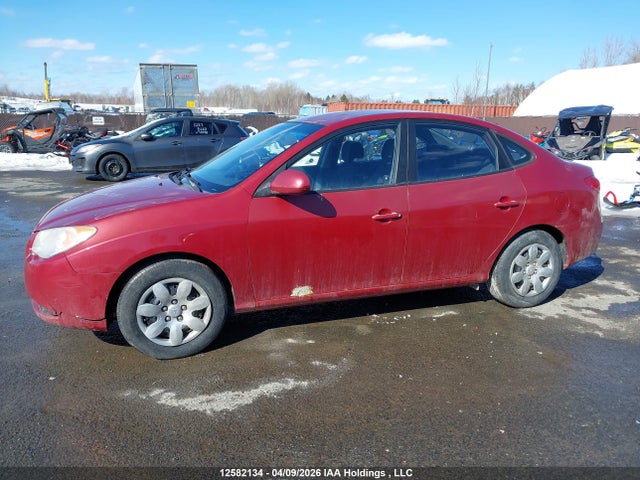 12582134 :رقم المزاد ، KMHDU45D89U736792 vin ، 2009 Hyundai Elantra Gl/l مزاد بيع