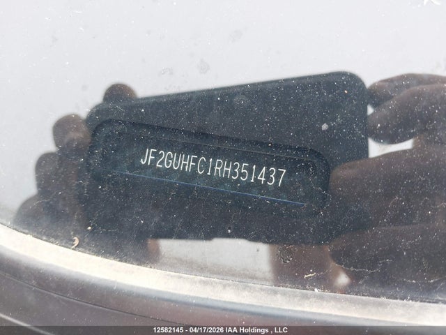 12582145 :رقم المزاد ، JF2GUHFC1RH351437 vin ، 2024 Subaru Crosstrek Onyx مزاد بيع