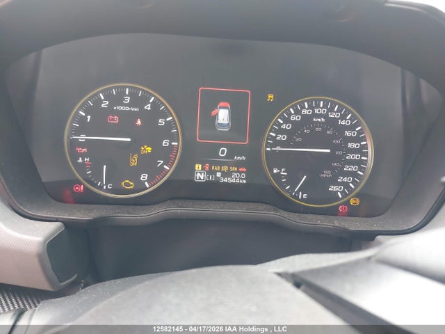 12582145 :رقم المزاد ، JF2GUHFC1RH351437 vin ، 2024 Subaru Crosstrek Onyx مزاد بيع