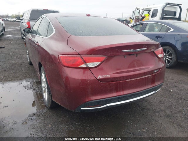 Продажа на аукционе авто 2016 Chrysler 200, vin: 1C3CCCAB2GN192951, номер лота: 12582197