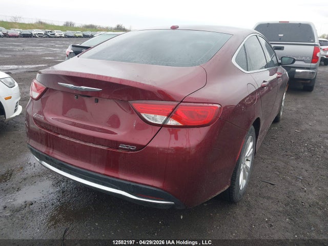 Продажа на аукционе авто 2016 Chrysler 200, vin: 1C3CCCAB2GN192951, номер лота: 12582197