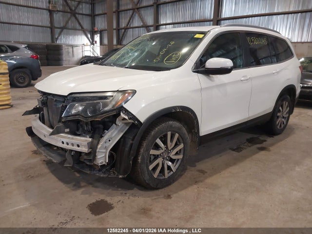 2019 Honda Pilot Ex-l Navi მანქანა იყიდება აუქციონზე, vin: 5FNYF6H77KB506662, აუქციონის ნომერი: 12582245