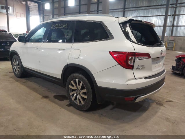 2019 Honda Pilot Ex-l Navi მანქანა იყიდება აუქციონზე, vin: 5FNYF6H77KB506662, აუქციონის ნომერი: 12582245