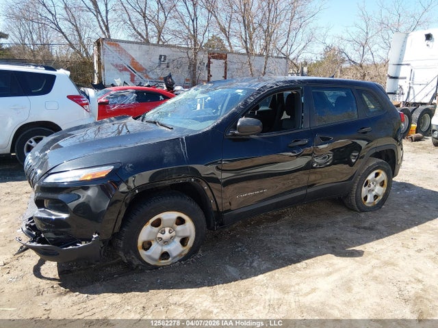 2016 Jeep Cherokee Sport მანქანა იყიდება აუქციონზე, vin: 1C4PJMABXGW115330, აუქციონის ნომერი: 12582278