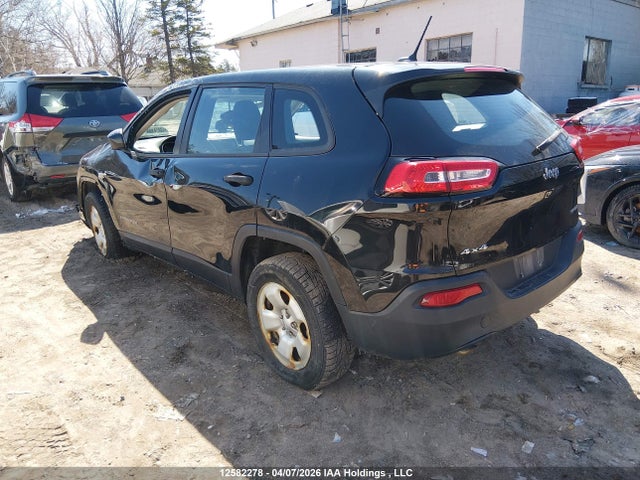 2016 Jeep Cherokee Sport მანქანა იყიდება აუქციონზე, vin: 1C4PJMABXGW115330, აუქციონის ნომერი: 12582278