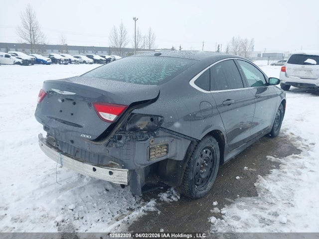 2015 Chrysler 200 Limited მანქანა იყიდება აუქციონზე, vin: 1C3CCCAG7FN506457, აუქციონის ნომერი: 12582309
