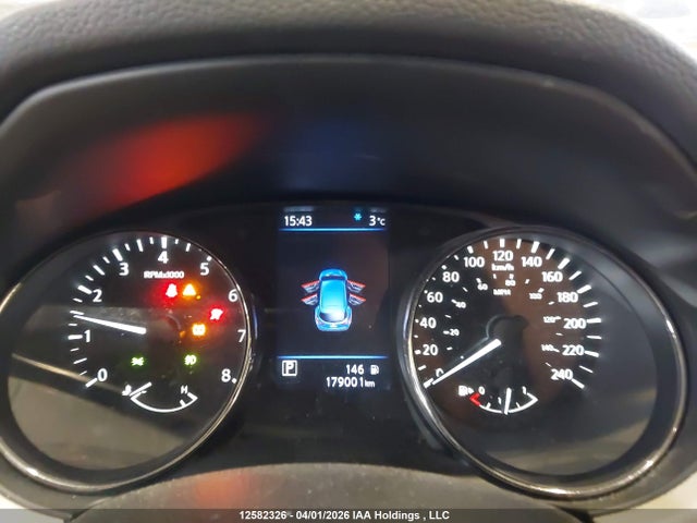 12582326 :رقم المزاد ، JN1BJ1CR0KW350379 vin ، 2019 Nissan Qashqai S/sl/sv مزاد بيع