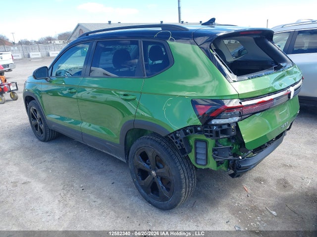 Aukcja sprzedaży 2025 Volkswagen Taos, vin: 3VV2C7B21SM056893, numer aukcji: 12582340
