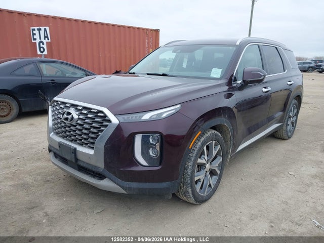 12582352 :رقم المزاد ، KM8R3DHE1MU243588 vin ، 2021 Hyundai Palisade Luxury 7-passenger Seating مزاد بيع