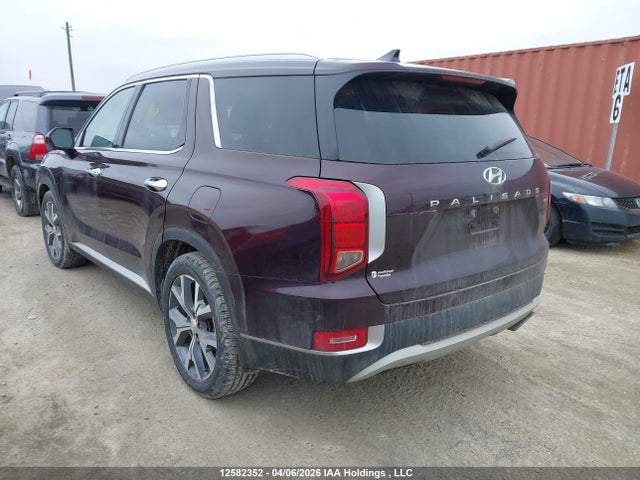12582352 :رقم المزاد ، KM8R3DHE1MU243588 vin ، 2021 Hyundai Palisade Luxury 7-passenger Seating مزاد بيع