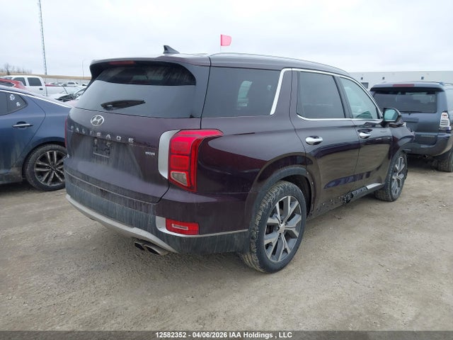 12582352 :رقم المزاد ، KM8R3DHE1MU243588 vin ، 2021 Hyundai Palisade Luxury 7-passenger Seating مزاد بيع