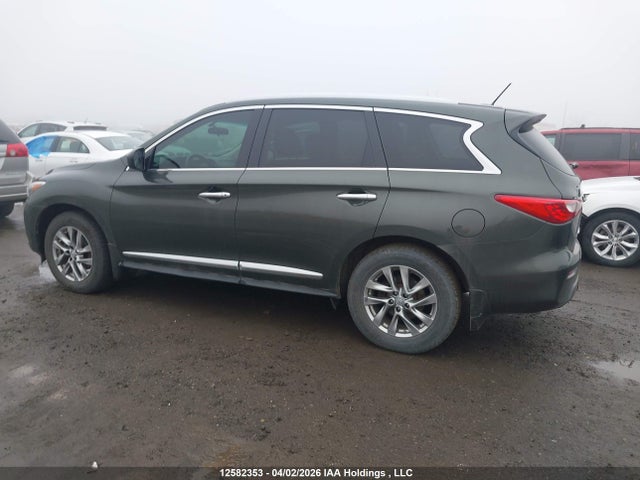 12582353 :رقم المزاد ، 5N1AL0MMXDC309290 vin ، 2013 Infiniti Jx35 مزاد بيع