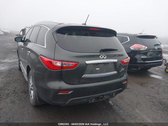 12582353 :رقم المزاد ، 5N1AL0MMXDC309290 vin ، 2013 Infiniti Jx35 مزاد بيع
