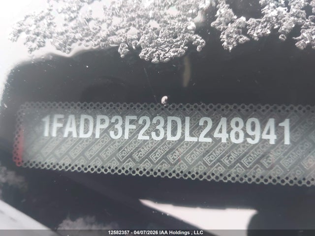 12582357 :رقم المزاد ، 1FADP3F23DL248941 vin ، 2013 Ford Focus Se مزاد بيع