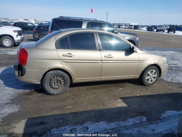 2009 Hyundai Accent 25th Anniversary/gl/gls/l მანქანა იყიდება აუქციონზე, vin: KMHCN45C79U356617, აუქციონის ნომერი: 12582360