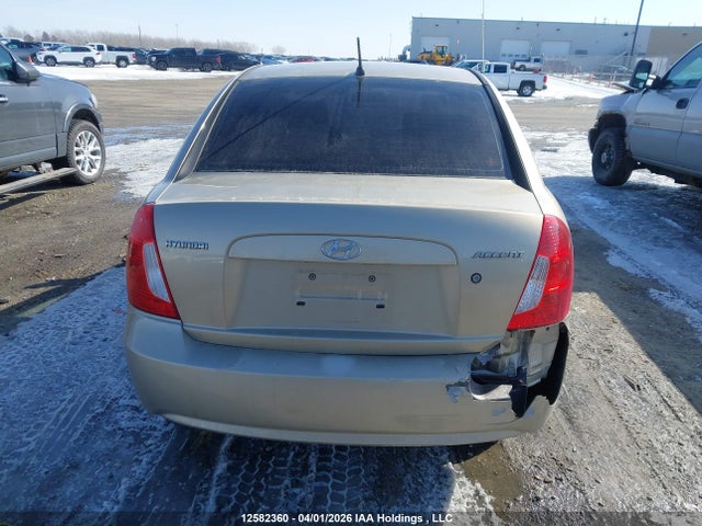 2009 Hyundai Accent 25th Anniversary/gl/gls/l მანქანა იყიდება აუქციონზე, vin: KMHCN45C79U356617, აუქციონის ნომერი: 12582360