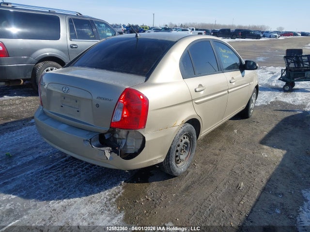 2009 Hyundai Accent 25th Anniversary/gl/gls/l მანქანა იყიდება აუქციონზე, vin: KMHCN45C79U356617, აუქციონის ნომერი: 12582360