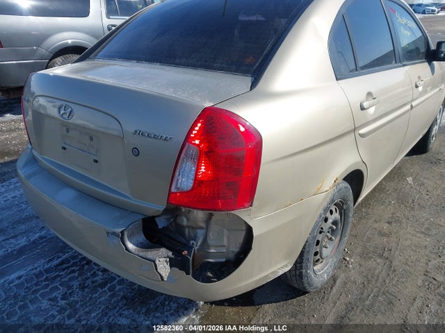 2009 Hyundai Accent 25th Anniversary/gl/gls/l მანქანა იყიდება აუქციონზე, vin: KMHCN45C79U356617, აუქციონის ნომერი: 12582360