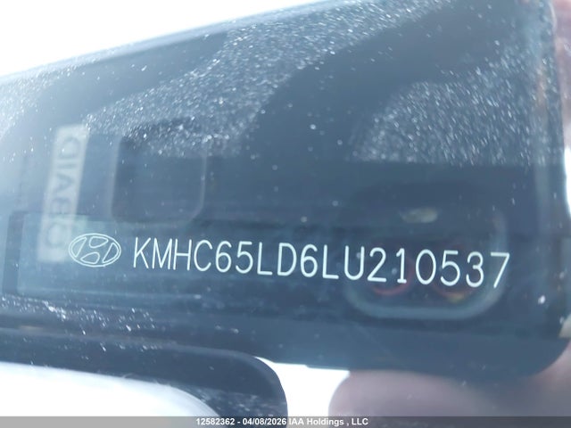 12582362 :رقم المزاد ، KMHC65LD6LU210537 vin ، 2020 Hyundai Ioniq مزاد بيع