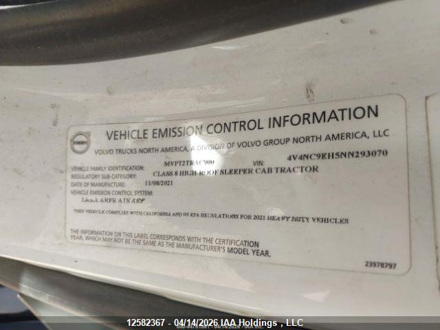 Продаж на аукціоні авто 2022 Volvo , vin: 4V4NC9EH5NN293070, номер лоту: 12582367